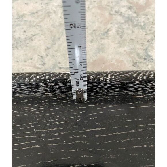 Black with Silver Serving Display Tray - Picture 2 of 10